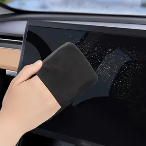 Microfiber Car Screen Cleaning Cloth, Lint-Free Scratch-Free Cleaning Towel for Car Dashboard Touch Screen Display, Reusable Interior Cleaning Cloth for Home & Automotive Use