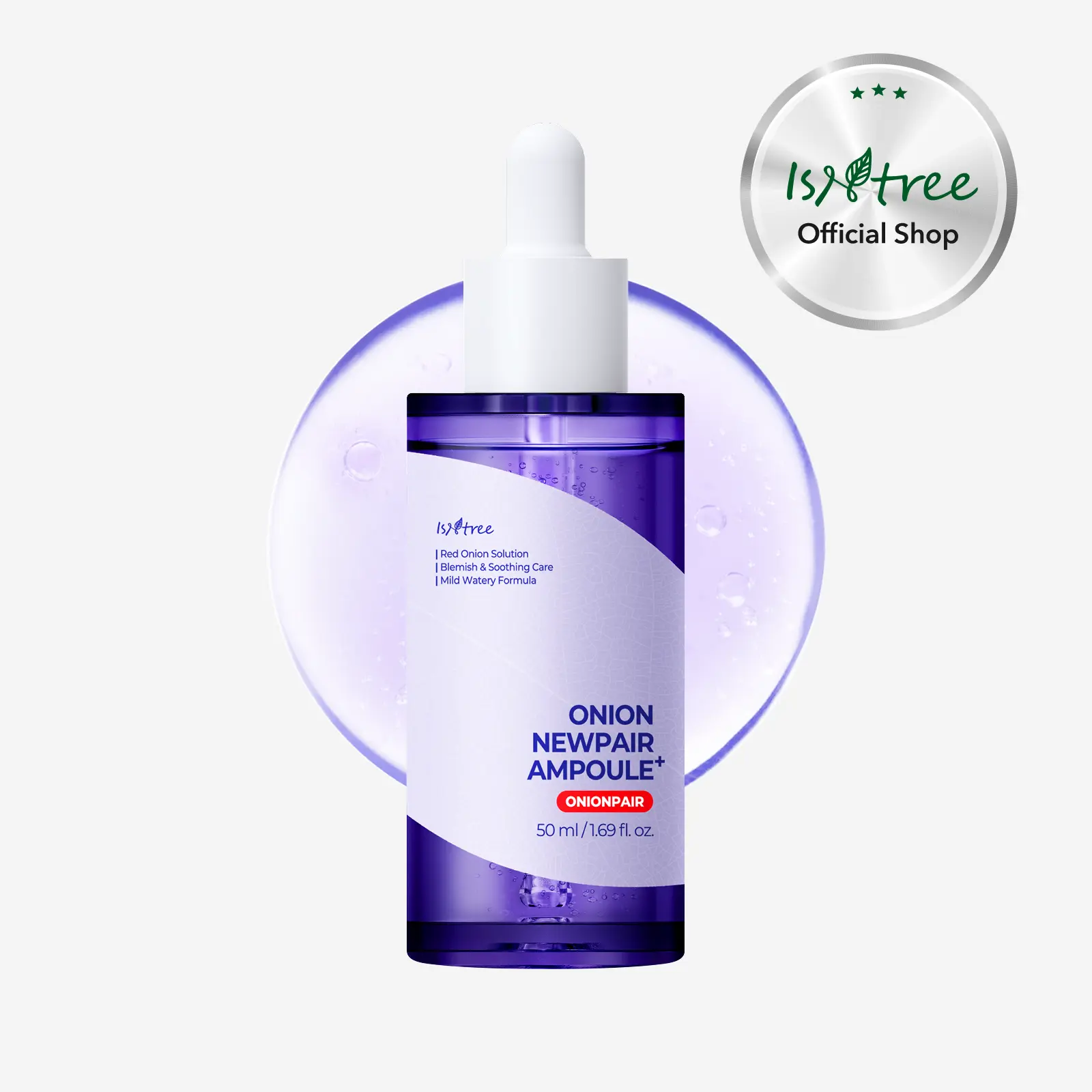 [isntree Official Shop] Onion Newpair Ampoule Plus 1.69 fl.oz / 50ml - Hydrating ampoule for uneven skin tone, Red Onion and Niacinamide, Korean Skincare
