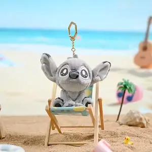 Disney Stitch Keychain,Funny Pendant,Cute Kawaii Lilo & Stitch Character Accessory, Unique Drink Bubble Charm for Bags, Keys, and Backpacks | Perfect Collectible Gift for Disney Fans 3.93"(1pc)