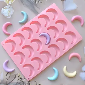 1/2/3pcs of Silicone Chocolate Molds with 18 Cavities, Perfect for Making -Shaped Candies, And Chocolate Cakes, Suitable for Home Baking in The Kitchen