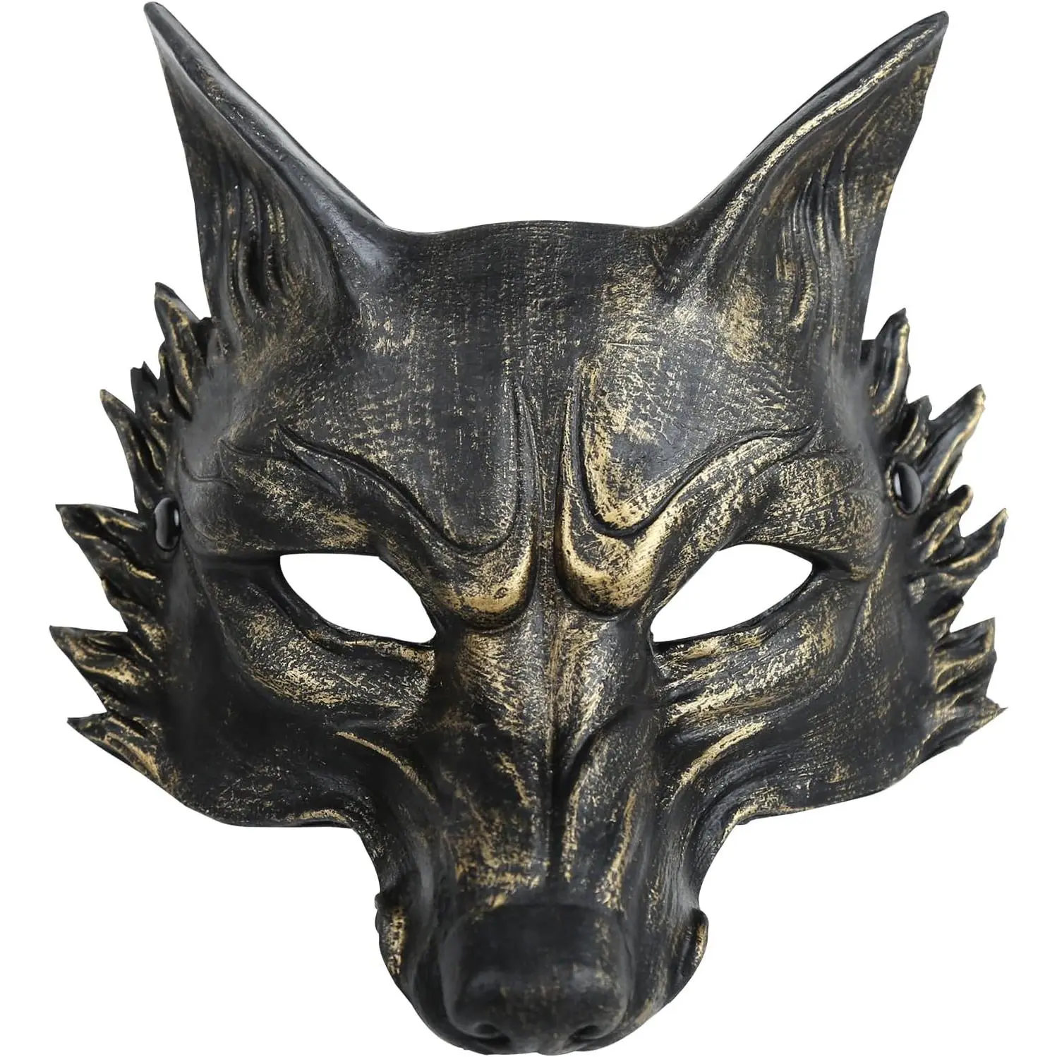 Adult Lifelike Look Animals Wolf Werewolf Mask - Lightweight PU Foam 3-Dimensional Festive Party Accessory for Halloween, Masquerade Parties, Three-Dimensional
