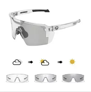 Photochromic Polarized Safety glasses, Suitable for Men and Women, Oversized Retro UV400 Y2K Aviator Sports glasses, Suitable for Fishing, Golf, Driving, Cycling, and Sports, The top Choice for Gifting