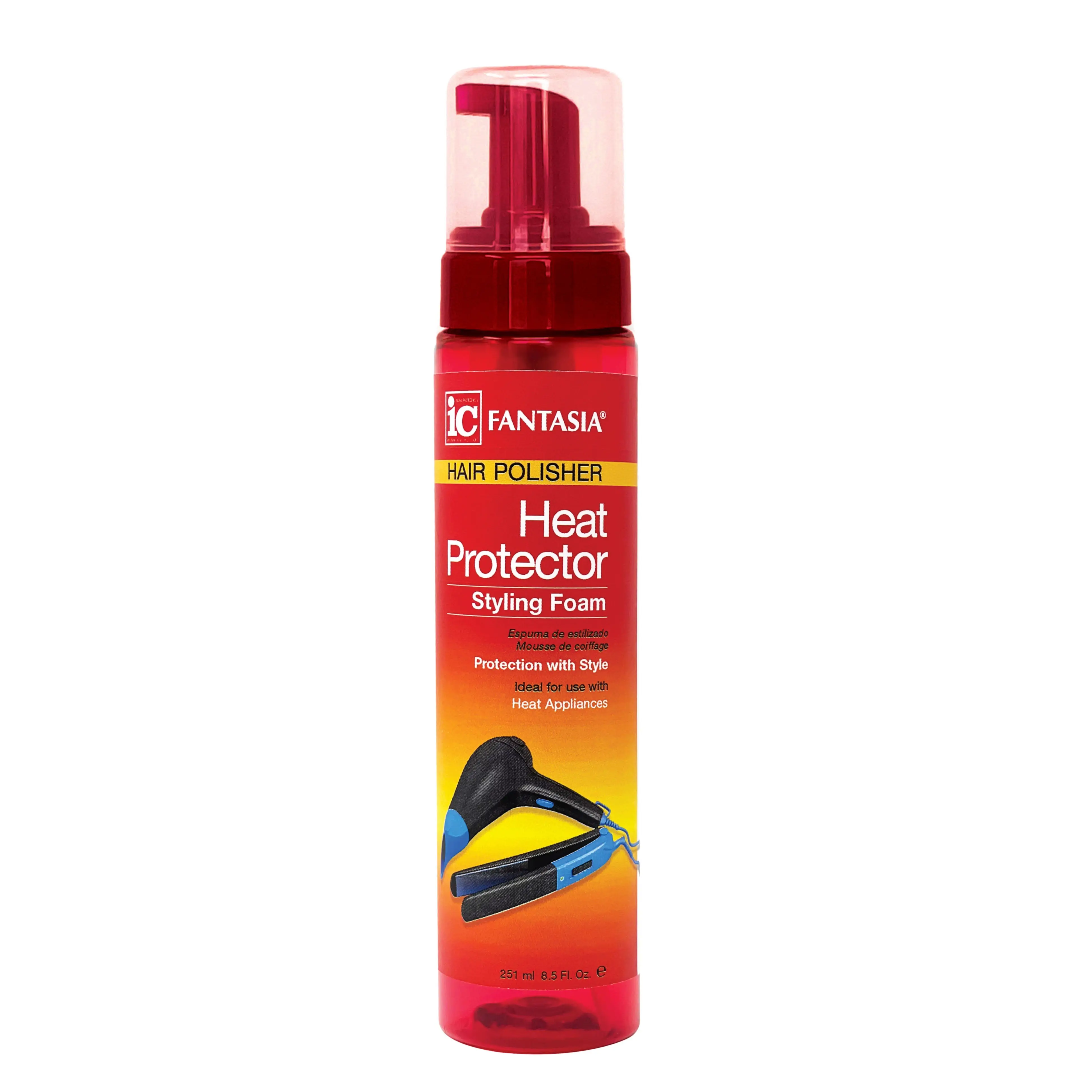 HEAT PROTECTOR STYLING FOAM (8.5 OZ)