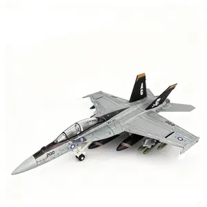 1:72 Scale F/a-18 Super Hornet Model Kit, Highly Detailed No Glue Assembly, Vfa-103 Pirate Flag Paint Scheme, Military Model, Model Aircraft, Aviation Collection