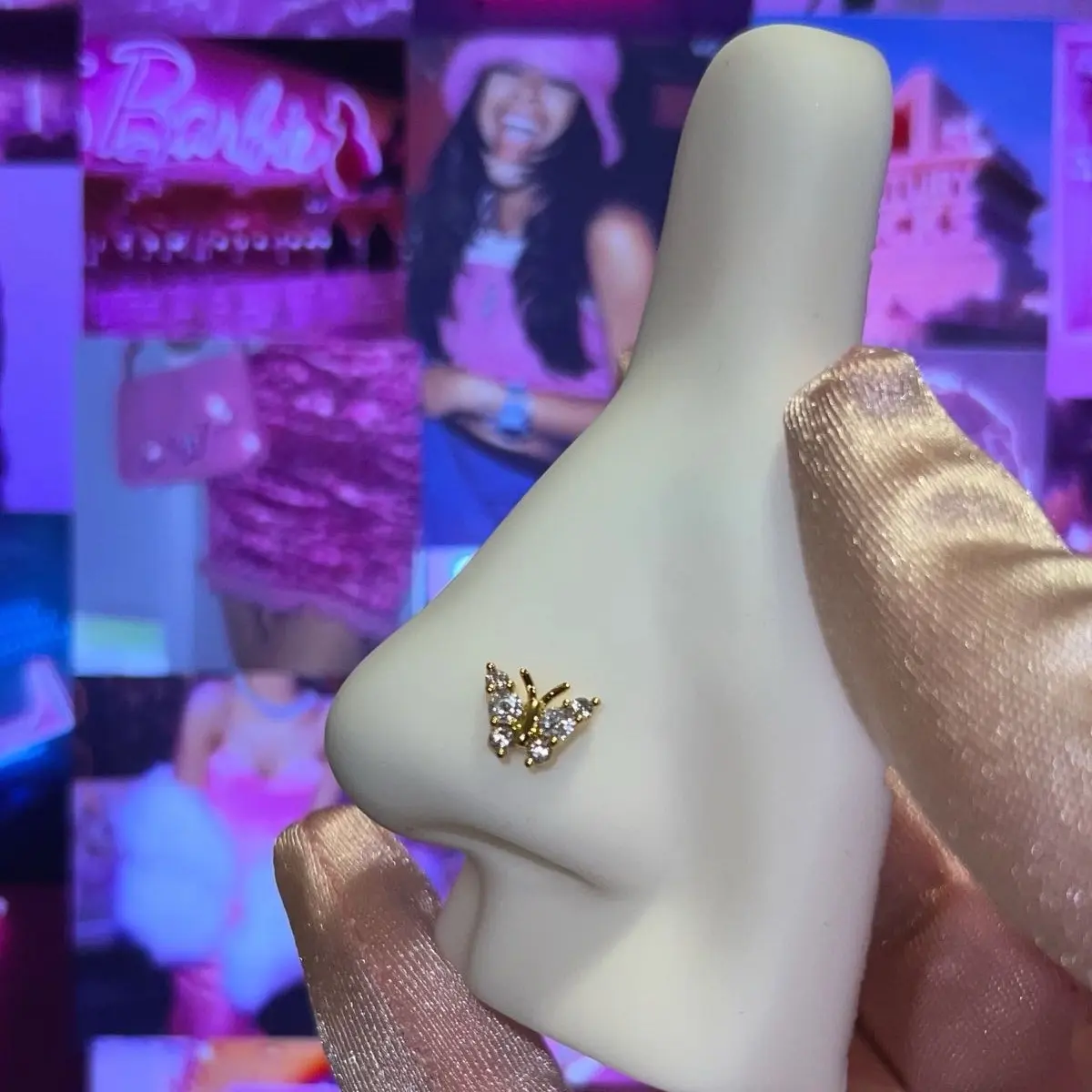 Butterfly Nose Ring