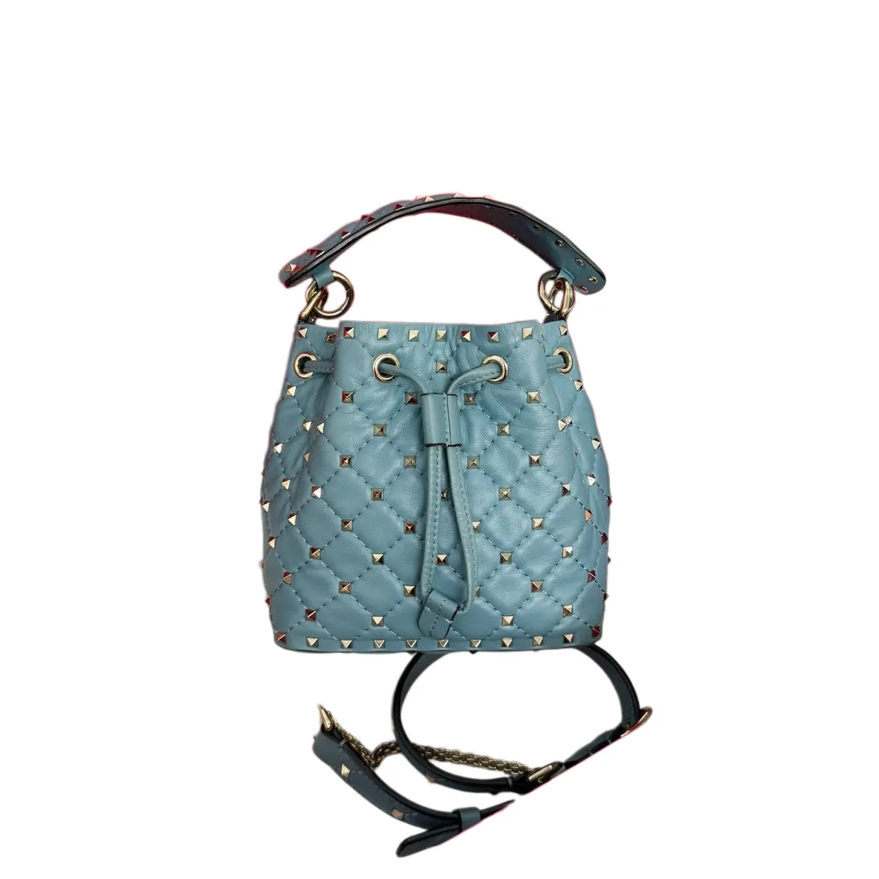 Pre-owned Valentino Leather Shoulder Bag D0510269568