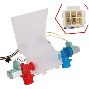 W10144820 Washer Water Inlet Valve Replacement, Compatible with Whirlpool Kenmore, Replaces AP6015761, Solves Common Washer Issues, Premium Sealing & Leak-Proof Design