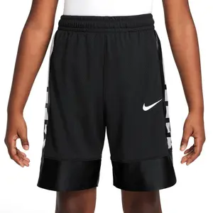 [FN8326-010] YOUTH NIKE DRI-FIT ELITE STRIPE BASKETBALL SHORTS