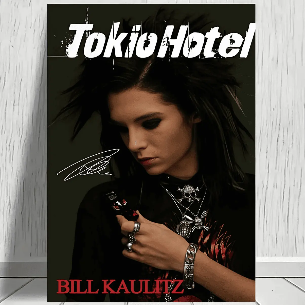 1PC Tokio Hotel Rock Band Print Poster - No Frame Vintage Music Wall Decor, Vintage Music Poster, Music Decor, Music Wall Decor, No Frame