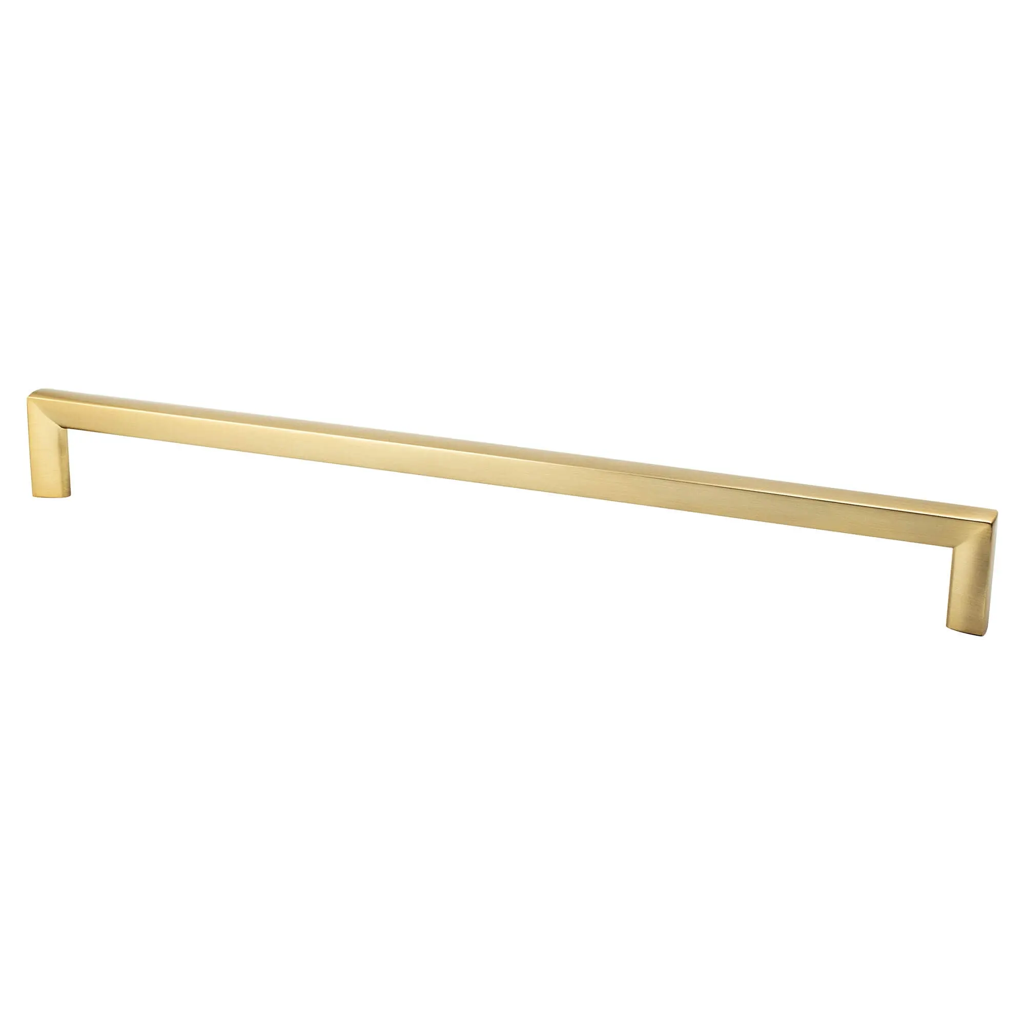 18 in. Metro Appliance Pull - Brushed Gold Door Handle for Vehicle Use, Enhanced Functionality Hardware Accessory, Door Handles, Car Doors