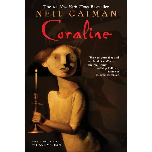 Coraline 10th Anniversary Edition by Neil Gaiman [Paperback Book] A chilling tale of courage and curiosity for all ages.