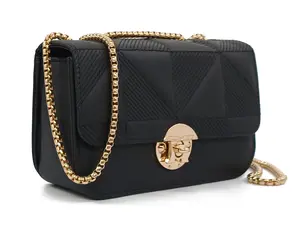 Premium MINI Quilted Crossbody Bag, Stylish Chain Strap Purse for Women, Perfect for Daily, Date & Party