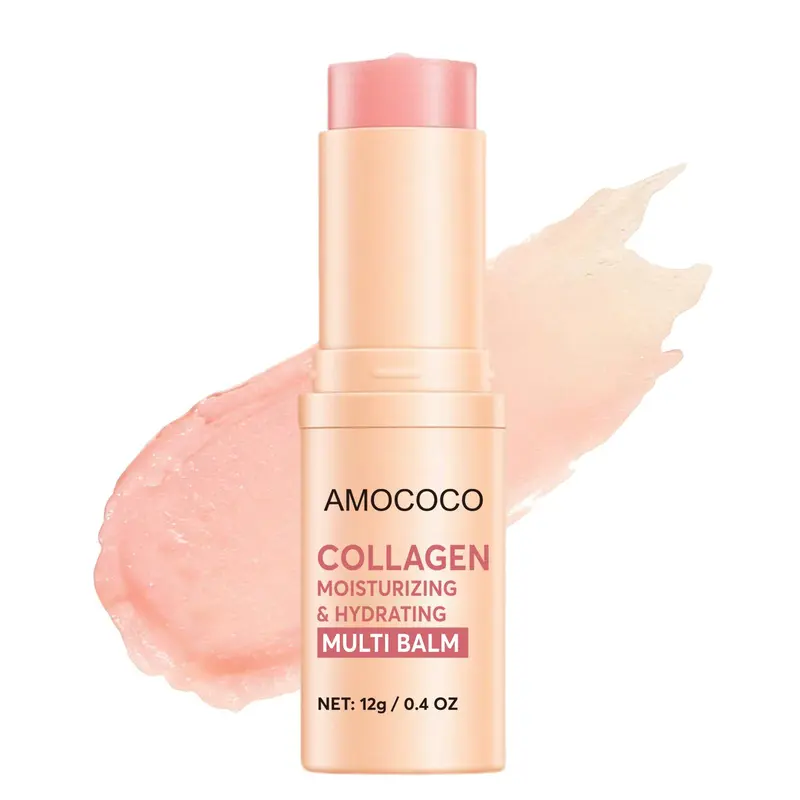 Nourishing 2-in-1 Lip & Cheek Color Stick – 12g Portable Multi-Use Stick for Dewy, Radiant Skin, Long-Lasting Hydration & Moisture
