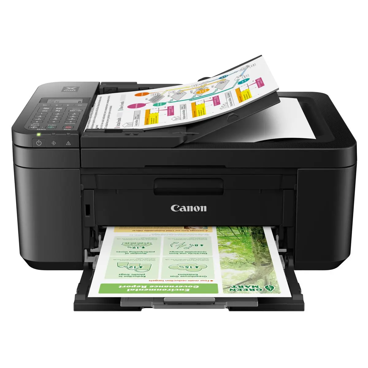 Canon PIXMA TR4720 Wireless All-In-One Inkjet Printer, Black Canon PIXMA TR4720 Wireless All-In-One Inkjet Printer, Black
