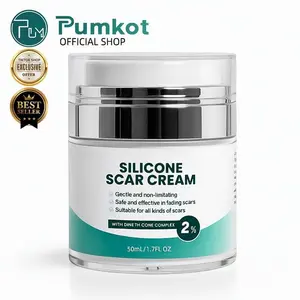 PUMKOT 2% Silicone Scar Repair Cream | Retinol Firming Cream | For Stretch Marks And Loose Skin, Surgical Scars, Old and New Scars, Scar Beauty Tools