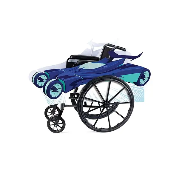 PJ Masks Cat Car Adaptive Wheelchair Cover