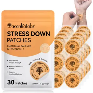 Aceternalabs Stress Relief Patches 30pcs, Easy to Use Daily Skin Care, Comfortable and Effective for Relaxation, Perfect for Home and Office