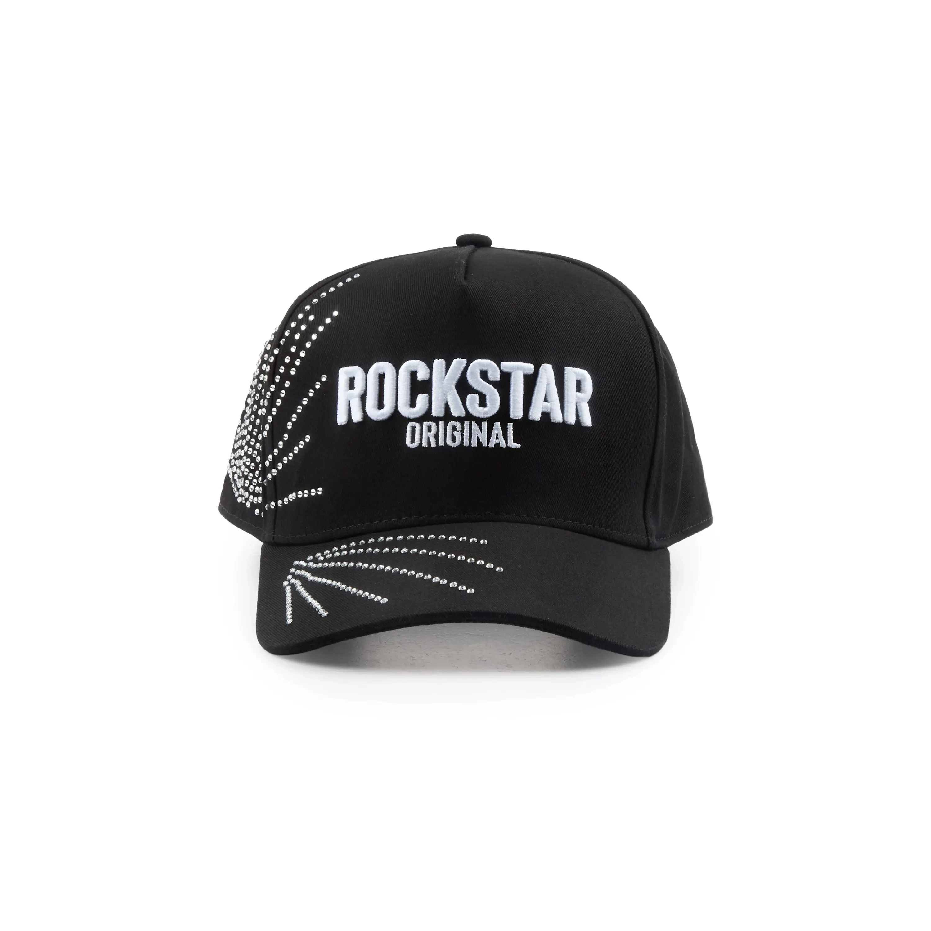 Baldwin Black Rhinestone Trucker Hat