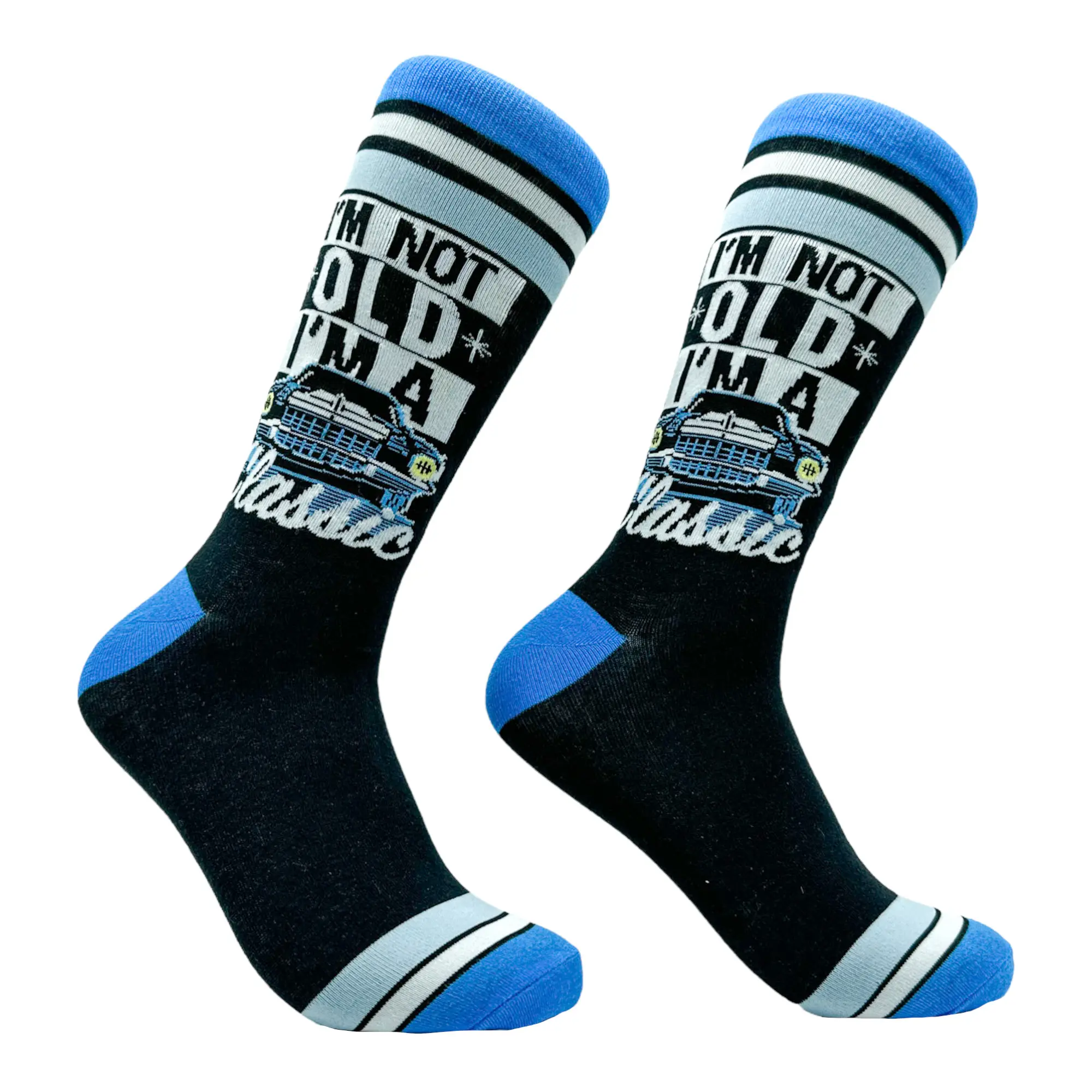 Men's Blow Me Socks Funny Car Mechanic Engine Turbo Joke Footwear Funny Graphic Socks Comfortable Fitted Spandex Cotton