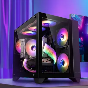 Desktop Main Case Glass All-side Permeable ESports Water Cooled White Premier PC Case Ghost Prism Advanced XT View PC Case pccase