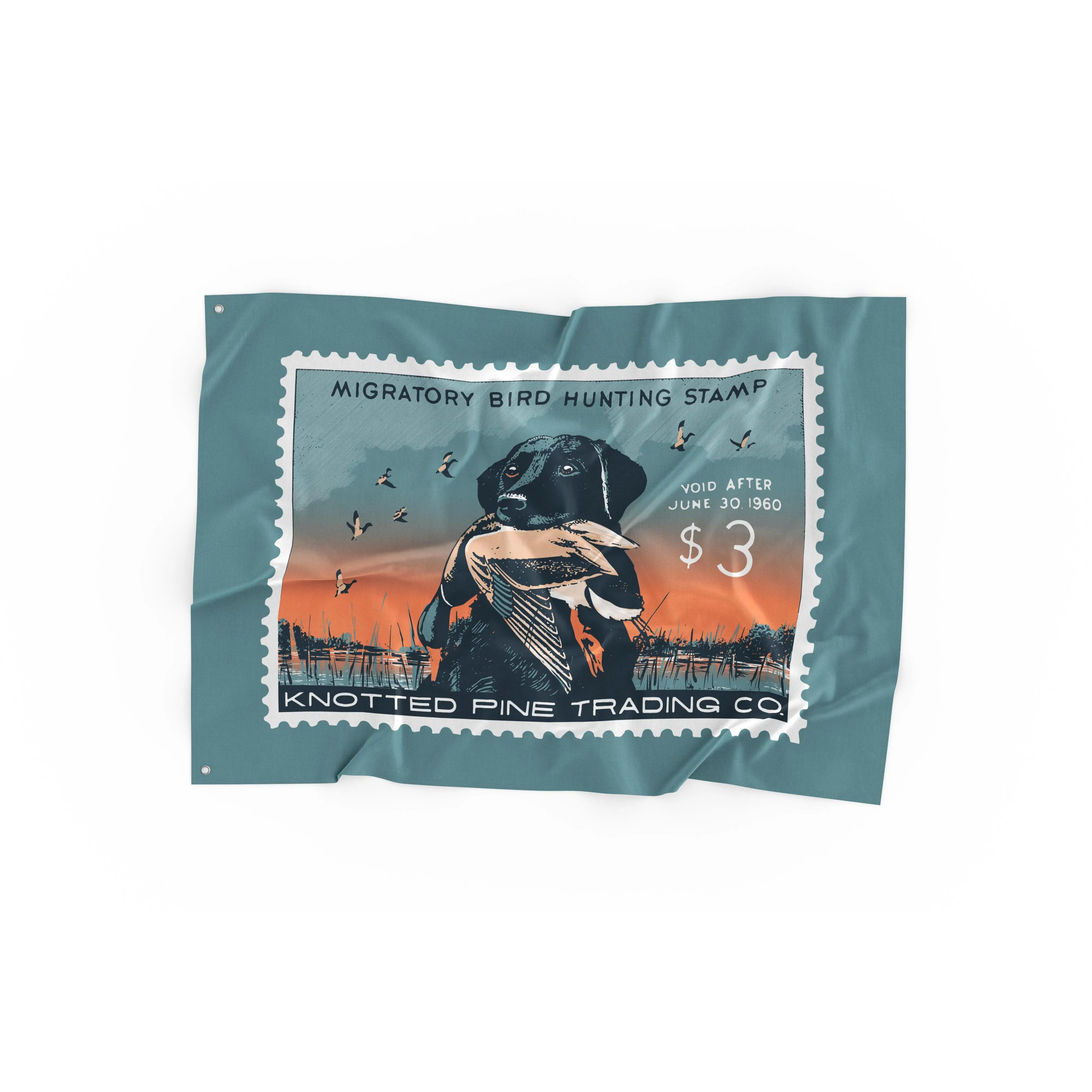 Lab Stamp Flag