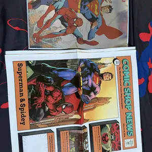 DC Marvel Superman Spider-Man #1 - Iconic Superhero Duo Action Comic Book