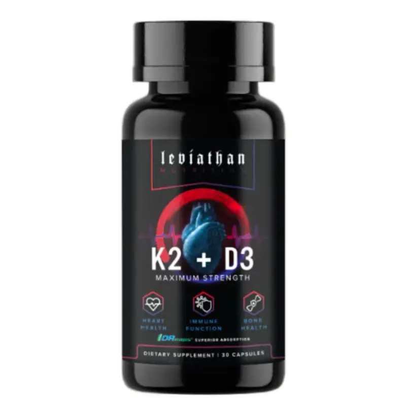 Vitamin K2 & D3 By Leviathan Nutrition,