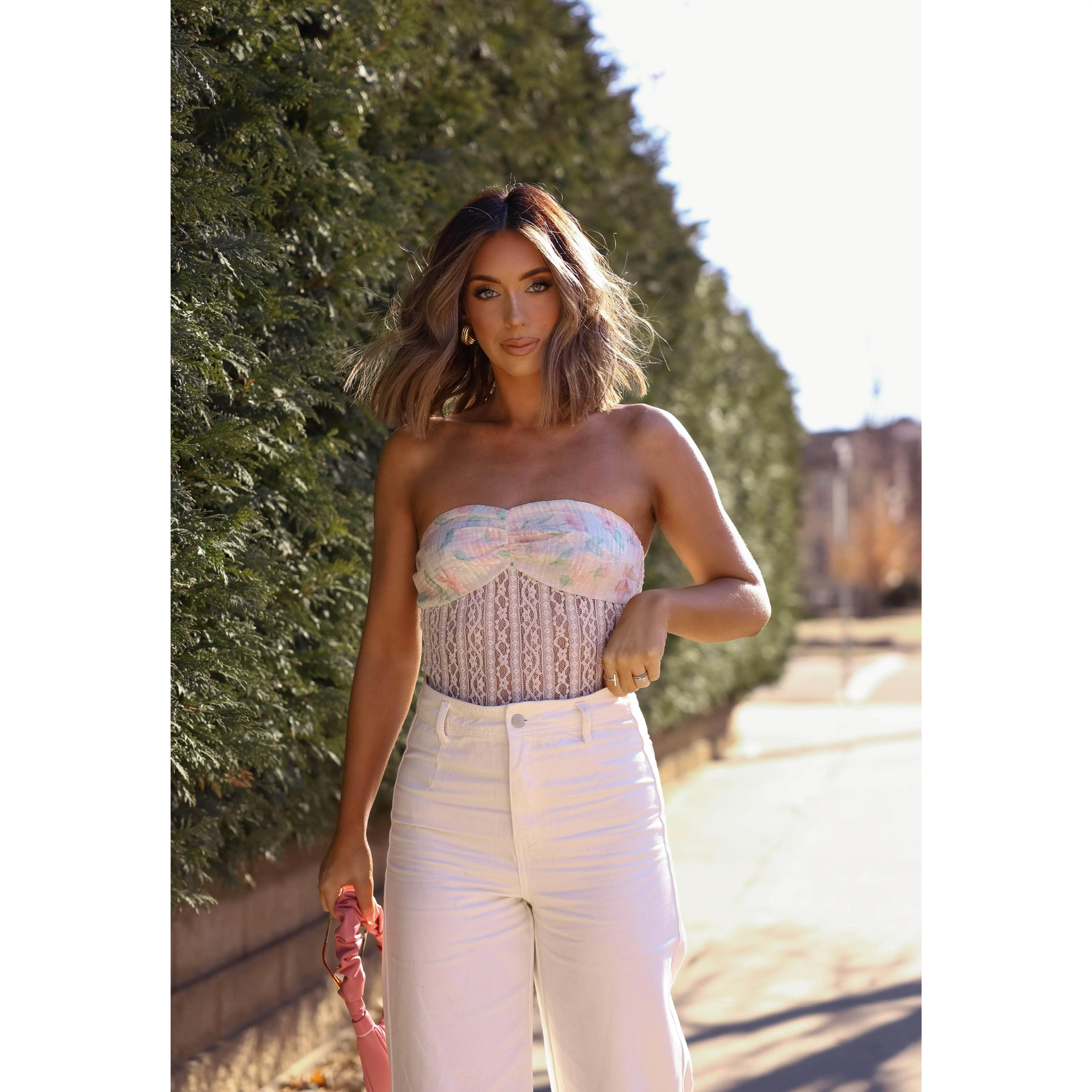 Petal Sequin Top