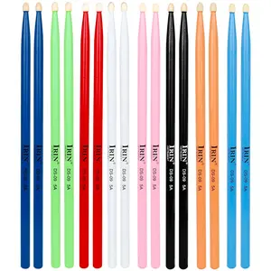 5A Jazz Drum Sticks, 1 Pair Maple Wood Drum Sticks, Drumsticks for Jazz Drum, Drum Accessories for Home & Studio