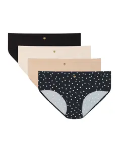 Maidenform Women's Underwear Hipsters Ultra Soft Bamboo Blend Breathable Fabric Everyday Low Rise Fit Select from 1 Pack or 4 Pack