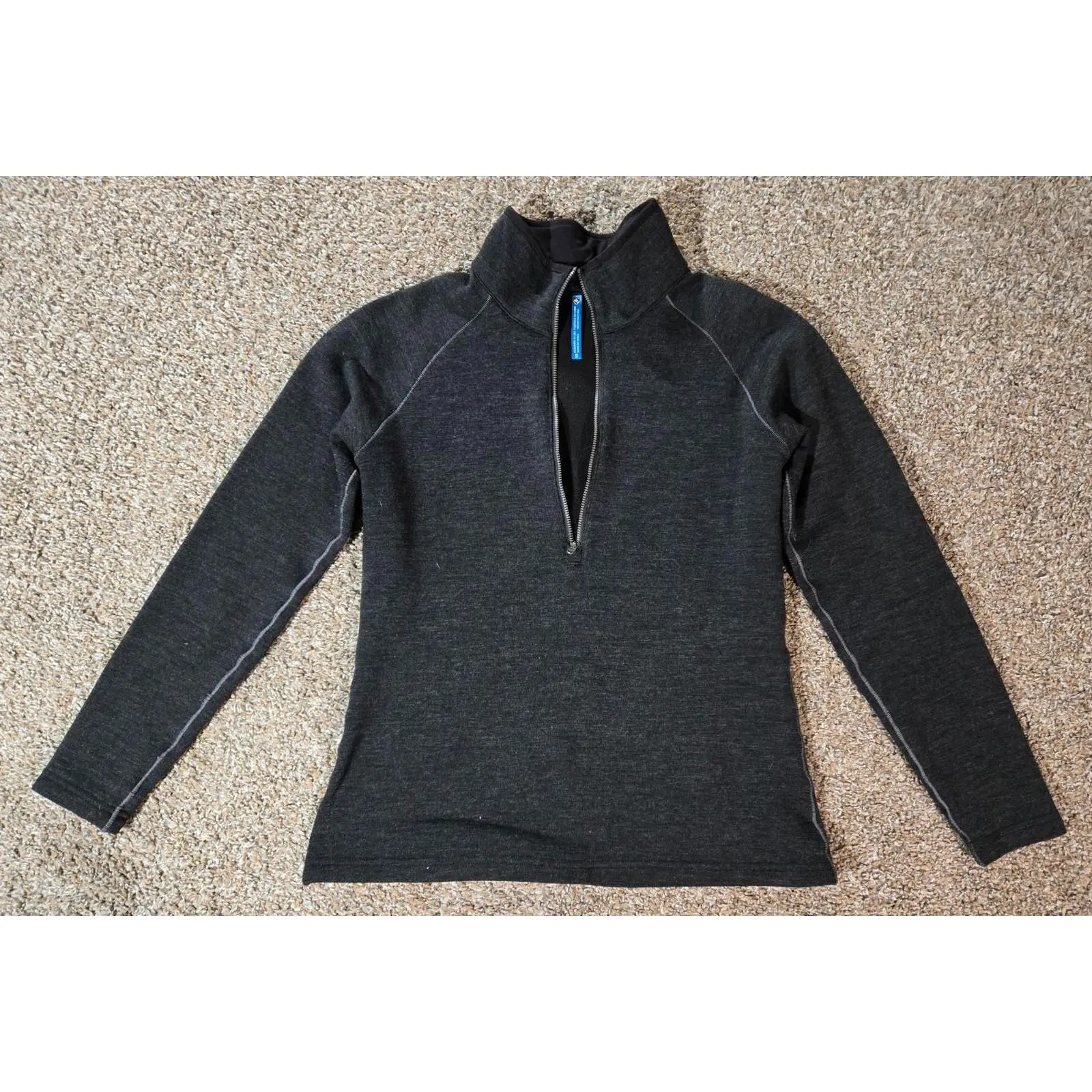 KÜHL 1/2 zip black womens Black Small sweatshirt Hiking