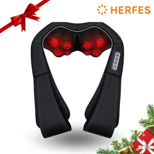 [Limited Release!] Neck Shoulder Back Massager with Heat - Shiatsu Massager Adjustable Relaxing Gift, 8 Kneading Nodes, 3 Speeds, 15-Minute Auto-Shutoff, Corded Electric TikTokShopDeals Valentines Gift