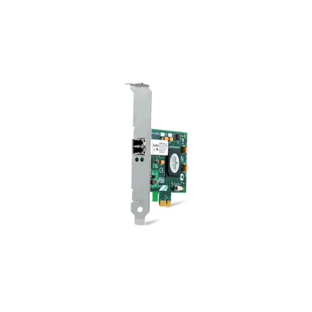Allied Telesis AT-2911SX/LC-901 Gigabit Speed PCI Express x1 Network Adapter - LC Connector, TAA Compliant, 9000 Byte Pkt, Jumbo Frames Support, PCIe x1 Slot Compatibility, Maximum Throughput
