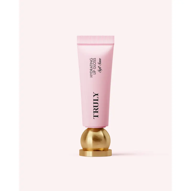 Hydrating Lip Gloss - High Shine & Tinted, Infused with Hyaluronic Acid, Jojoba Oil & Shea Butter
