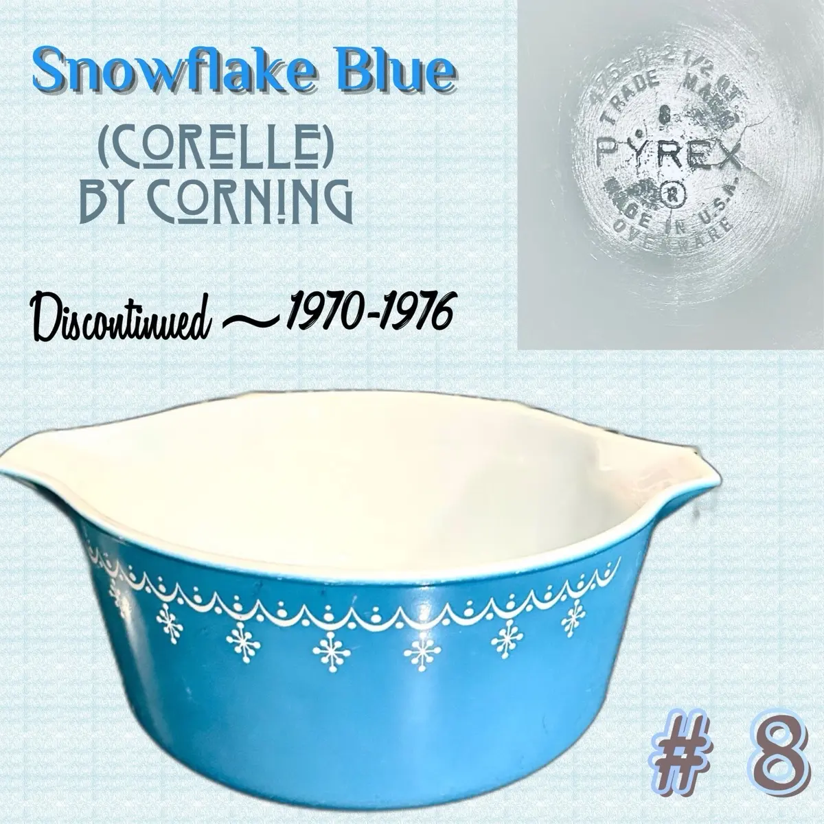 Pyrex (Corelle by Corning) 2 1/2 quart casserole dish