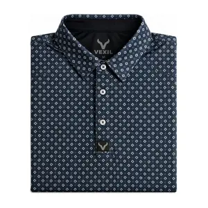 Vexil Brand – Western Pearl Polo - Tribal | Navy