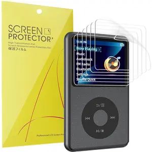 Compatible for Innioasis Y1 Mp3 Player Screen Protector, [6 Pack] Full Coverage TPU Clear Film Compatible for Innioasis Y1 2.4" Mp3 Player (6 Pack)