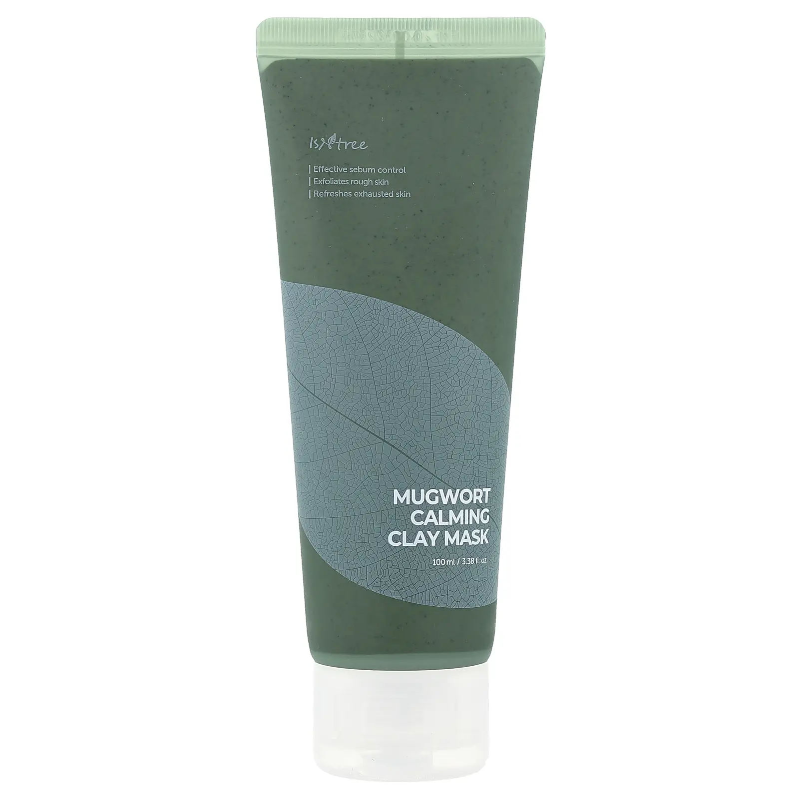 ISNtree Mugwort Calming Clay Beauty Mask, 3.38 fl oz (100 ml)