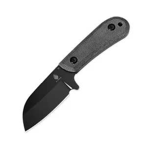Kizer Camping Gear EDC Black Deckhand D2 G10+Micarta 1062A2