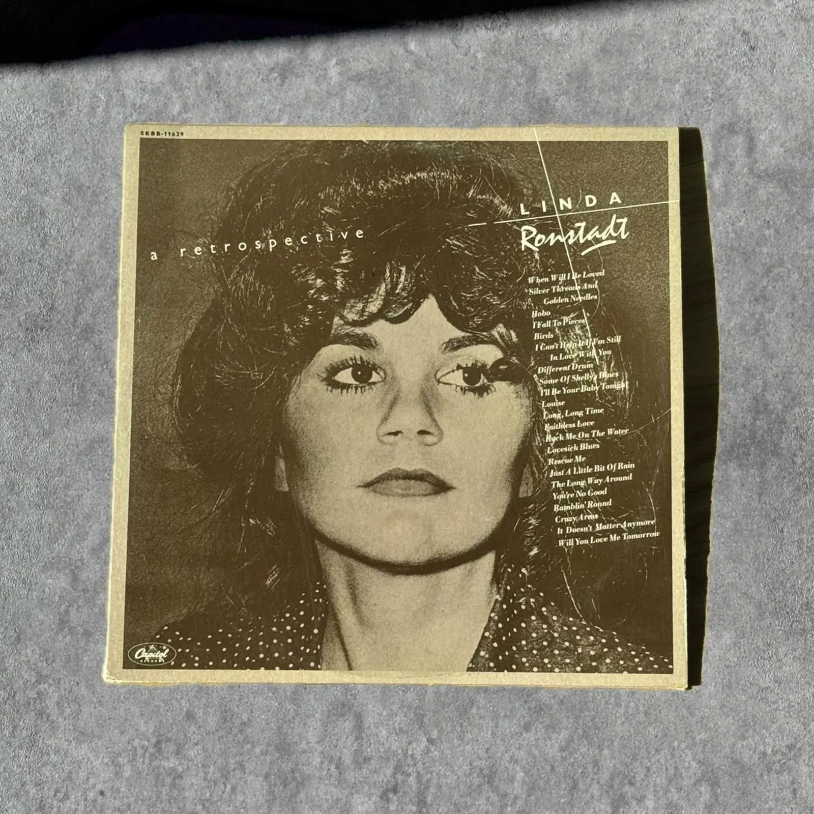 Linda Ronstadt A Retrospective Vintage Record Vinyl