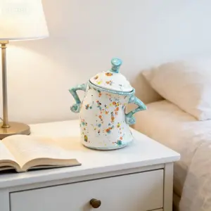 Funny Blue-And- Ceramic Mug Jars Full of Attitude Decorative Cup, Unique Personality Drinkware for Home Office Use