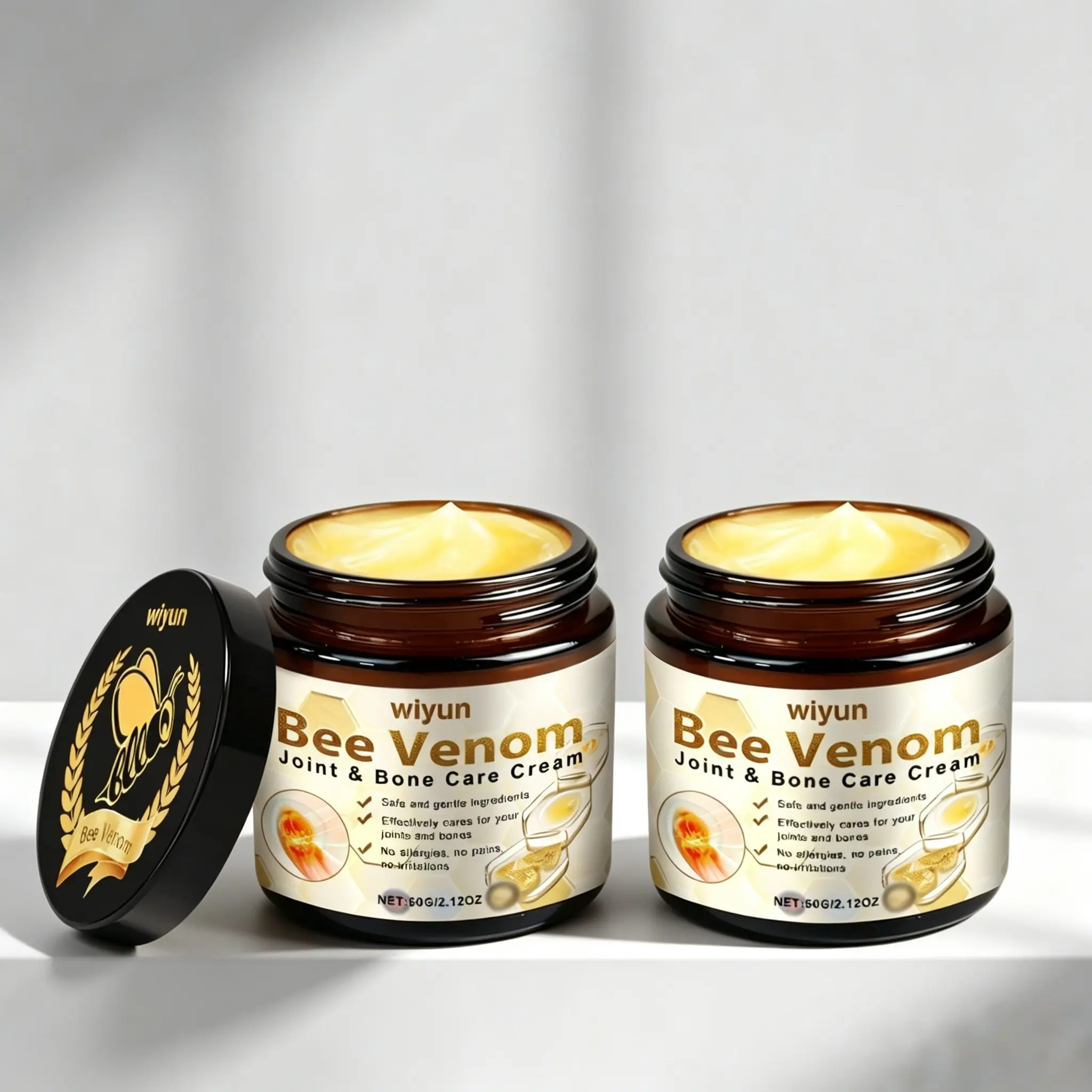 Bee Venom Treatment Cream, New ProfessionalBee Venom Repair Cream, Bee Venom Cream forAll Body Parts  Bee Venom joint be evenom wart removal Cream