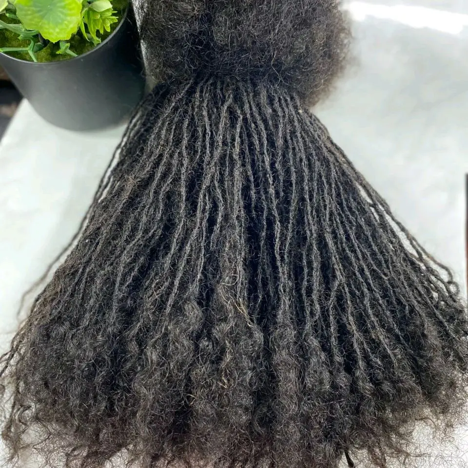 Sisterlocs  Extensions 6 Inches 20 Locs black