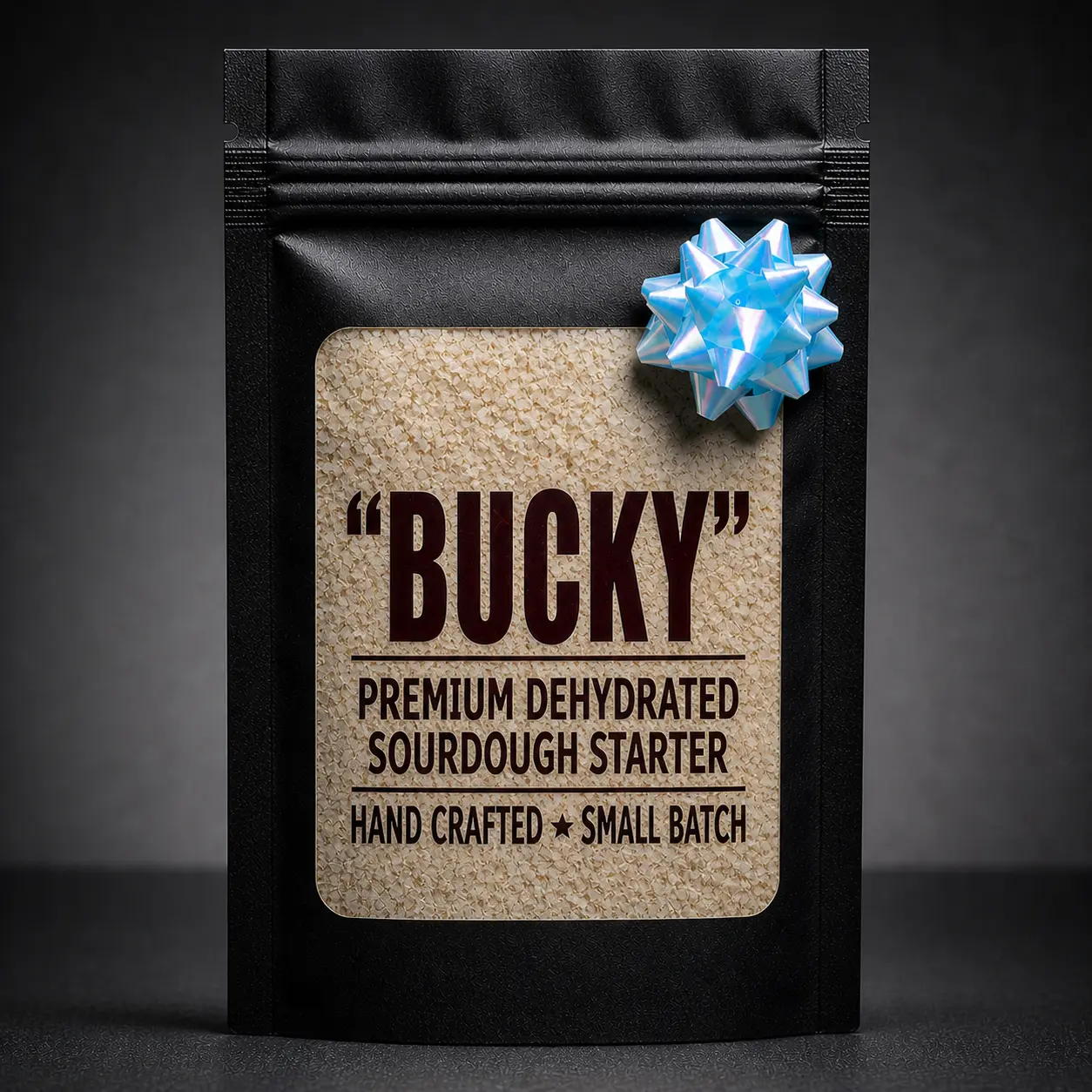 BUCKY - Premium Dehydrated Sourdough Starter 20g | 5-Star Rated Active Dried Culture - Handcrafted in USA for Artisan Bread Baking