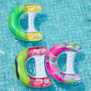 Inflatable Swim Ring, Cute Fruit Shape U-Shaped Pool Float, Swimming Accessories, Perfect for Relaxing at Poolside, Beach, or Lake