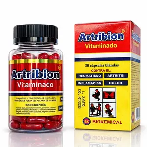Artribion Vitaminado 30 Capsules Healthcare Vitamins - Gelatina Blanda Contra el Dolor - Musculo Tensional Inflamacion