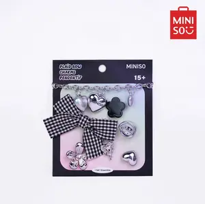 Plaid Bow Crochet Charms: Trendy DIY Accessories for Bags & Party Decor,cozyvibes