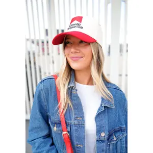 Gameday Tailgate Club - Red Vintage Trucker Hat