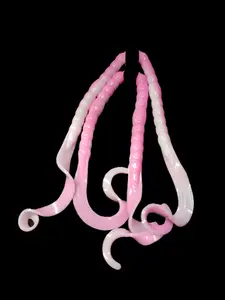 7.5" CURLY TAIL WORM Soft Fishing Lure Fishing Lure Set