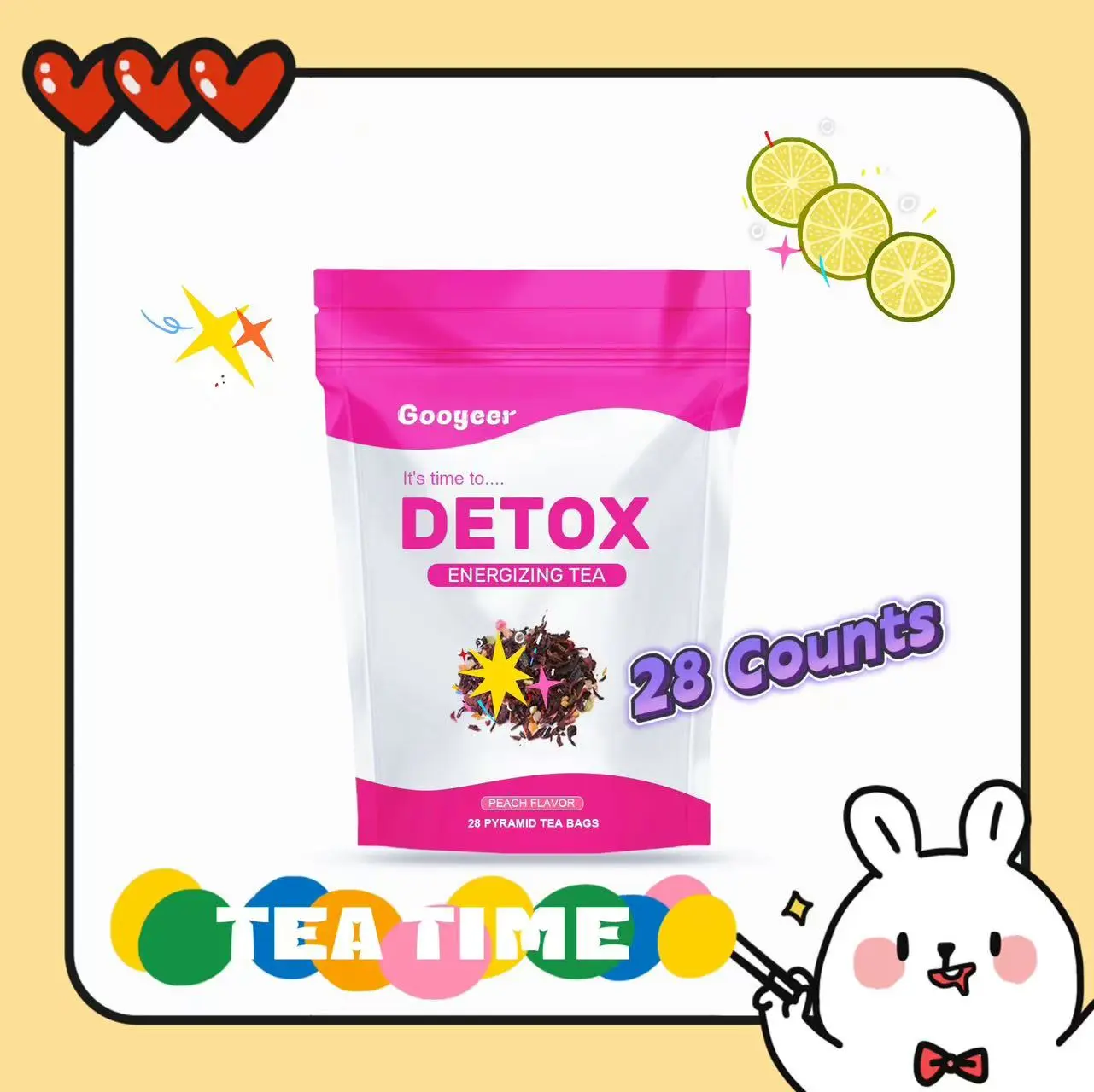 Dandelion Camellia Tea Detox Treatment - Natural Herbal Formula